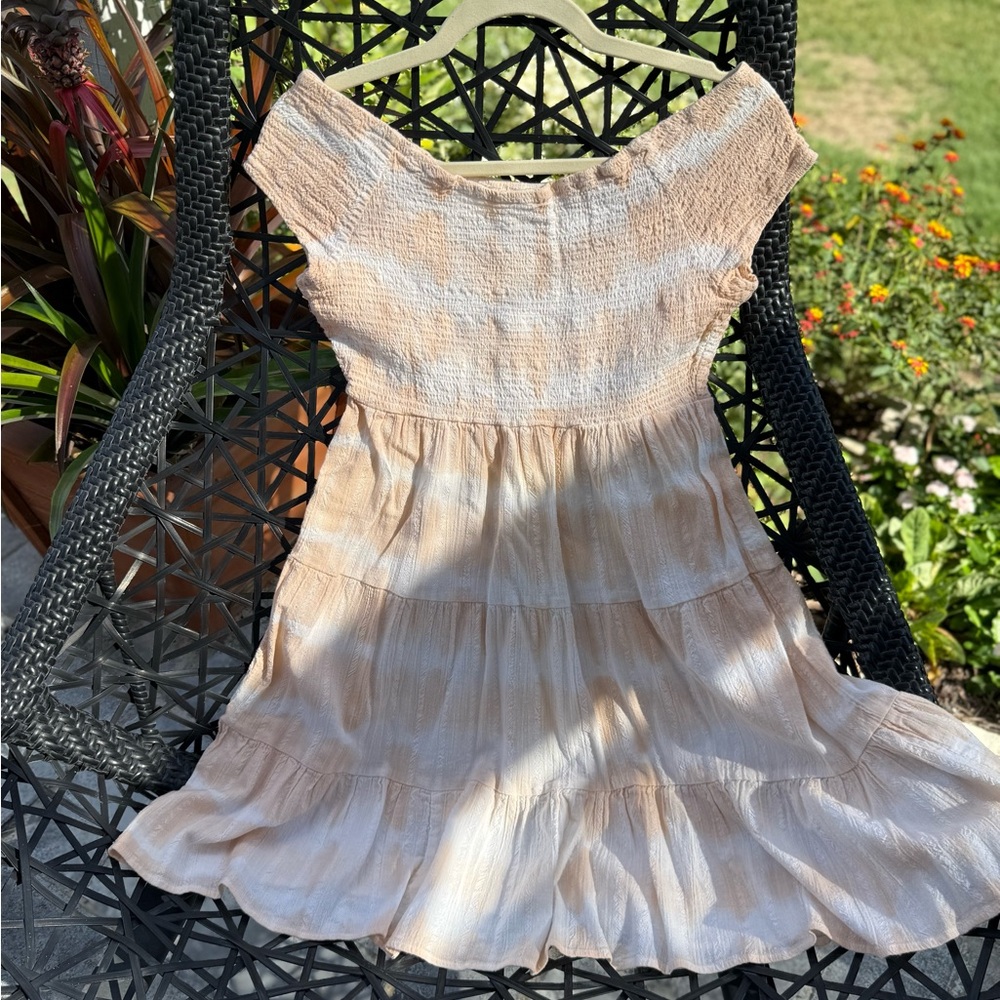 Volcom Cream Ribbed Knit Dress, surface - Picture 2 of 5